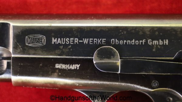 Mauser, Model 80SA, 9mm, High Power Clone, 1991, handgun, pistol, modern, collectible, 80, Model, SA, German, Germany, clone, BHP, High Power, Hi Power