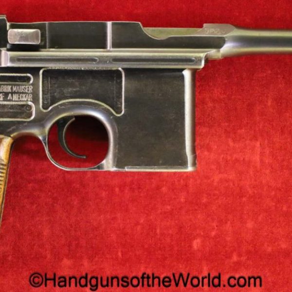 Mauser, 1896, Broomhandle, Red 9, Treaty of Versailles, Rework, Police, German, Germany, WWI, WW1, handgun, pistol, C&R, collectible, C96, 9mm