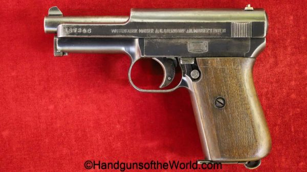 Mauser, 1914, 7.65mm, German, WWI, Military, Germany, WW1, handgun, pistol, C&R, collectible, pocket, 7.65, 32, .32, acp, auto, model, pocket