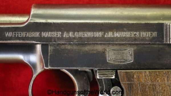 Mauser, 1914, 7.65mm, German, WWI, Military, Germany, WW1, handgun, pistol, C&R, collectible, pocket, 7.65, 32, .32, acp, auto, model, pocket
