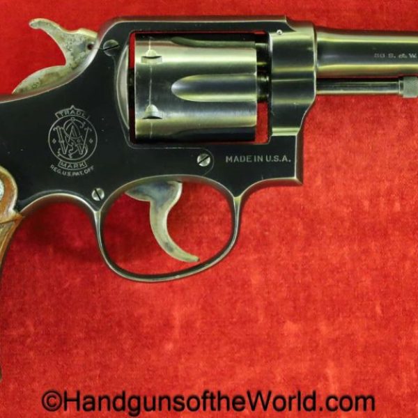 S&W, M&P, Model 1905, .38 Special, Pre-Victory Model, 1905, model, Pre-Victory, 38, .38, Special, Spl, Spl., handgun, revolver, C&R, collectible, Americana