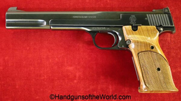 S&W, Model 41, .22lr, 7" Barrel, A Prefix, Mint, in Box, Boxed, handgun, pistol, target, modern, collectible, 41, Model, 22, .22, 22lr, Smith and Wesson