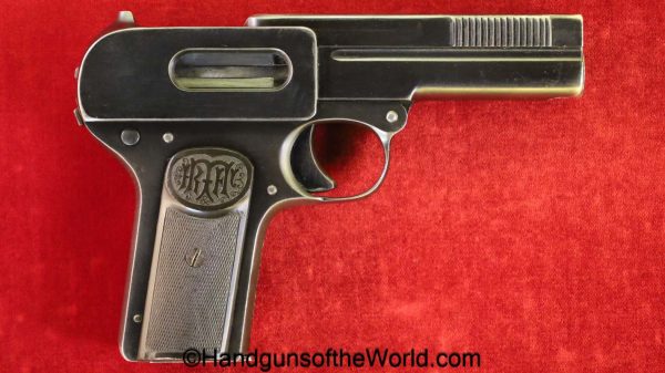 Dreyse, 1907, 7.65mm, Police, Full Matching Rig, with Provenance, Full Rig, German, Germany, handgun, pistol, C&R, collectible, 2 Matching Mags, pocket, 32