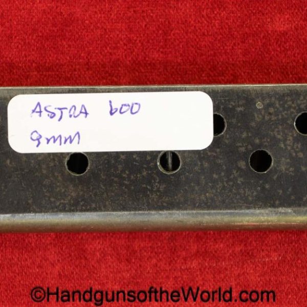 Astra, 600, 9mm, Magazine-Clip, Magazine, Mag, Clip, Original, Collectible, Spain, Spanish, Handgun, Pistol, Hand gun, 1943, 600/43, German, Germany