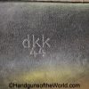 Astra, 600, Holster, German, WWII, WW2, Germany, handgun, pistol, original, collectible, 600/43, 1943, Black, Leather, DKK 44, WaA195, 44, 1944, dkk