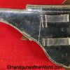 Luger, P.08, Holster, German, WWII, Dated, 1936, Black, Leather, Hardshell, Kern-Klager & Cie, original, collectible, Germany, WW2, P08, P-08, P 08, pistol