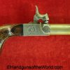Percussion, Double Barrel, Boot Pistols, .44, Matching Pair, Pair, Set, handgun, pistol, single shot, boot, collectible, antique, non-ffl, non ffl, 44