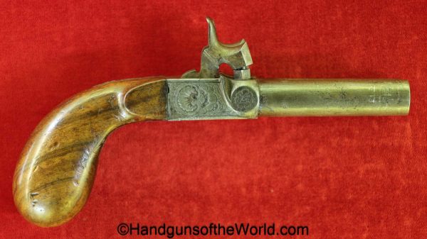 Percussion, Double Barrel, Boot Pistols, .44, Matching Pair, Pair, Set, handgun, pistol, single shot, boot, collectible, antique, non-ffl, non ffl, 44
