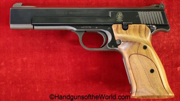 S&W, Model 41, .22lr, handgun, pistol, target, modern, collectible, 41, Model, 22, .22, 22lr, Smith and Wesson, Cased, with Case, 5.5, Inch, ", Barrel