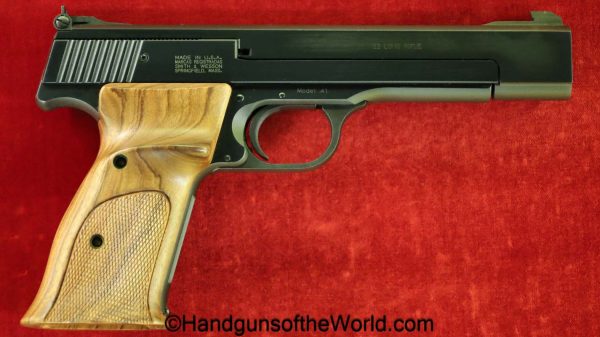 S&W, Model 41, .22lr, handgun, pistol, target, modern, collectible, 41, Model, 22, .22, 22lr, Smith and Wesson, Cased, with Case, 5.5, Inch, ", Barrel