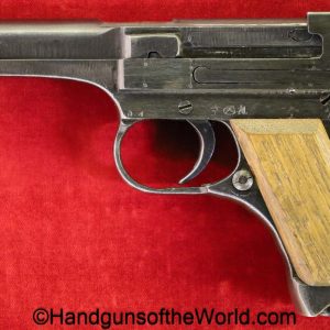 Nambu, Type 94, 20.4, date, 8mm, Rare Round Cocking Knob, Japan, Japanese, handgun, pistol, C&R, collectible, WWII, WW2, 1945, April, Type, 94, T-94, T94