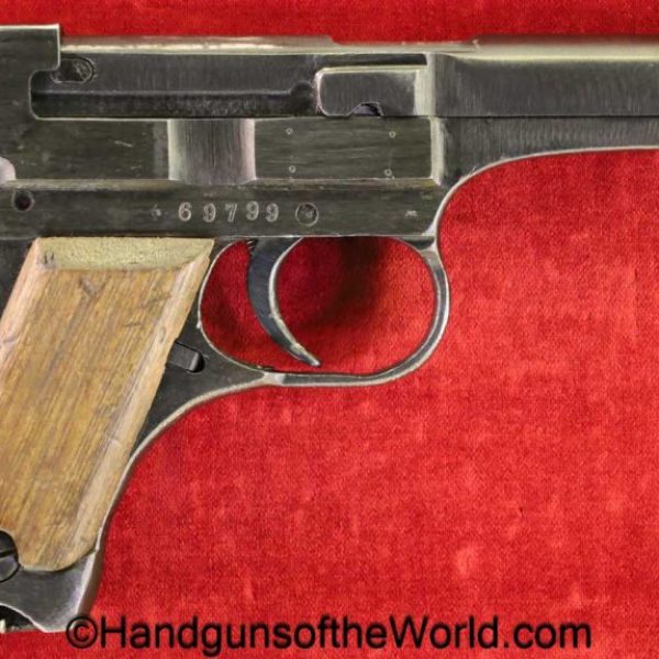 Nambu, Type 94, 20.4, date, 8mm, Rare Round Cocking Knob, Japan, Japanese, handgun, pistol, C&R, collectible, WWII, WW2, 1945, April, Type, 94, T-94, T94