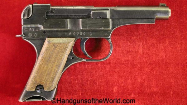 Nambu, Type 94, 20.4, date, 8mm, Rare Round Cocking Knob, Japan, Japanese, handgun, pistol, C&R, collectible, WWII, WW2, 1945, April, Type, 94, T-94, T94