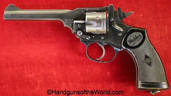 Webley, Mark IV, .38 S&W, Revolver, Singapore Police, SPF, handgun, C&R, collectible, 38, .38, Mark 4, Singapore, Police, British, English, Mk4, MkIV