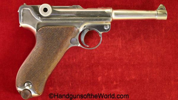 DWM, P.08, 1910, 9mm, Luger, German, WWI, WW1, Germany, handgun, pistol, C&R, collectible, P08, P 08, P-08, Shooter, Shooter Grade, hand gun, vintage, real