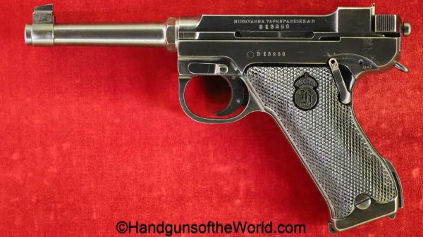 Husqvarna, M-40, Lahti, 9mm, Danish Contract, Full Rig, Danish, Denmark, Swedish, Sweden, handgun, pistol, C&R, collectible, with holster, M40, M 40, M.40