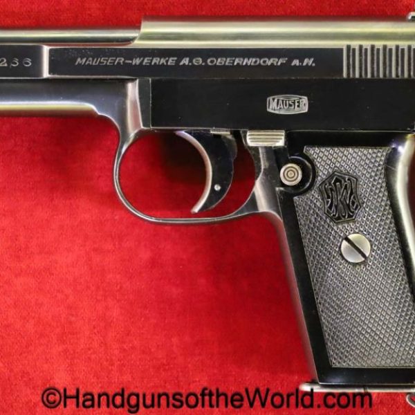 Mauser, 1910, 6.35mm, Very Late, Mint, handgun, pistol, C&R, collectible, VP, Vest Pocket, Pocket, 6.35, 25, .25, acp, auto, German, Germany, model