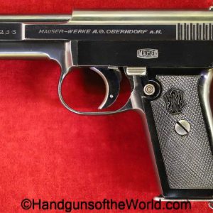 Mauser, 1910, 6.35mm, Very Late, Mint, handgun, pistol, C&R, collectible, VP, Vest Pocket, Pocket, 6.35, 25, .25, acp, auto, German, Germany, model