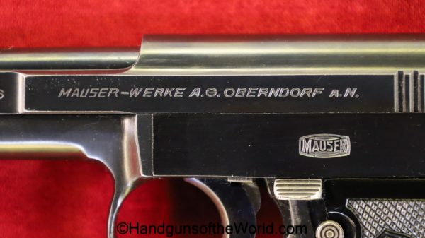 Mauser, 1910, 6.35mm, Very Late, Mint, handgun, pistol, C&R, collectible, VP, Vest Pocket, Pocket, 6.35, 25, .25, acp, auto, German, Germany, model