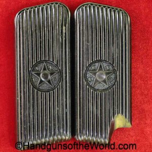 Russian, Tokarev, TT-33, Grips, black, bakelite, original, collectible, Soviet, USSR, Soviet Union, Russia, TT33, TT 33, grip, pair, set, real, old, vintage