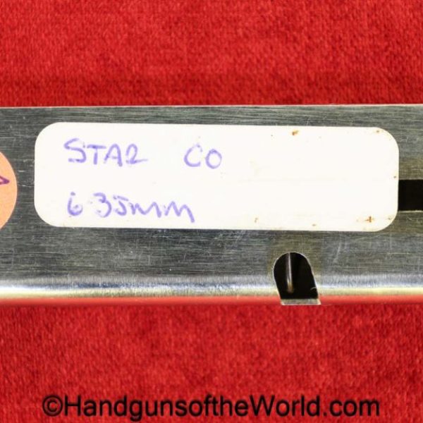 Star, CO, 6.35mm, Magazine-Clip, magazine, mag, clip, original, collectible, Spain, Spanish, handgun, pistol, 6.35, 25, .25, acp, auto, handgun, pistol