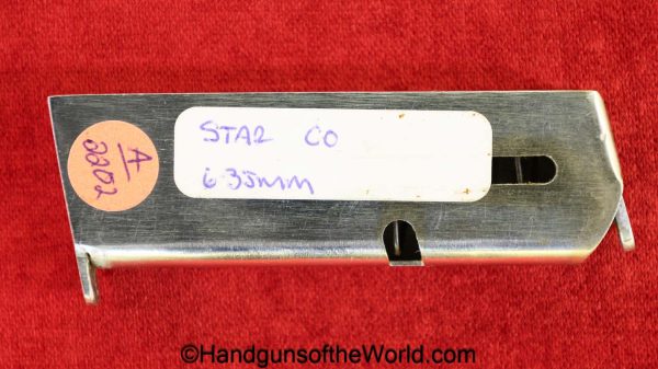 Star, CO, 6.35mm, Magazine-Clip, magazine, mag, clip, original, collectible, Spain, Spanish, handgun, pistol, 6.35, 25, .25, acp, auto, handgun, pistol