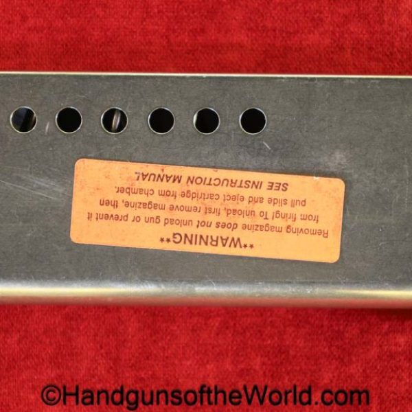 AMT, Automag IV, .45 Win Mag, Magazine-Clip, magazine, mag, clip, original, collectible, Automag, IV, 4, 45, .45, Winchester Magnum, Win, Mag, Magnum