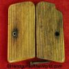 Femaru, P.Mod 37, Grips, original, collectible, P, Mod, 37, German, Germany, WWII, WW2, wood, wooden, lined, walnut, pair, set, handgun, pistol
