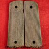 HAFDASA, Ballister Molina, 1927, Grips, Wood, Wooden, lined, walnut, original, collectible, pair, set, Ballister-Molina, model, Ballister, Molina, 1911