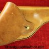 Colt, Commando, Revolver, Holster, Brown, leather, unmarked, US Army, US, USA, original, collectible, WWII, WW2, S&W, Victory, 38, .38, Americana, American