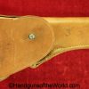 Colt, 1911A1, Holster, US Army, 1942, Tan, leather, US, Boyt-42, Boyt, original, collectible, WWII, WW2, handgun, pistol, 1911, 45, .45, 42, Americana, USA