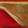 Mauser, HSc, Holster, WWII, Era, Brown, leather, breakaway, unmarked, original, collectible, period, German, Germany, WW2, handgun, pistol, hand gun