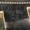 Walther, P-38, Holster, German, WWII, Dated, 1942, Black, Leather, hardshell, GXY, WaA706, original, collectible, Germany, WW2, P38, P.38, P 38