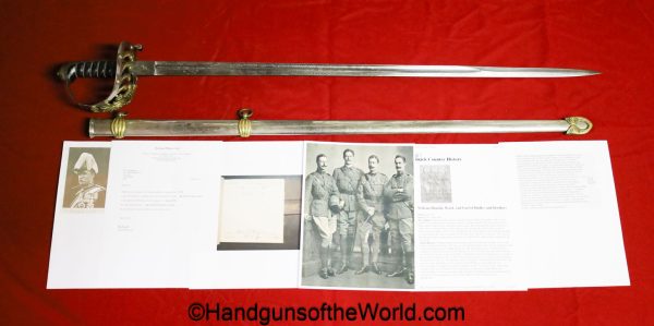 Wilkinson, Royal Horse Guards, Sword, with Boer War Provenance, Reginald, Ward, Original, British, Britain, UK, United Kingdom, England, English, Collectible
