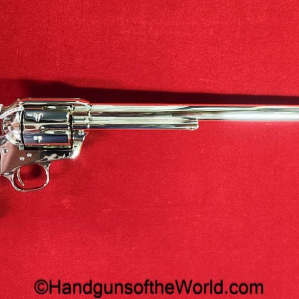 Colt, Buntline Special, .44-40, Nickel Finish, Ivory Grips, with Case, Cased, Buntline, Special, 44-40, Handgun, Revolver, Collectible, Nickel, Ivory